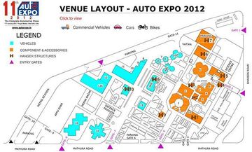 Ferrari Auto Expo 2012 showcase plans