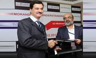 Mahindra  signs MoU with Indian Overseas Bank for car loans and commercial vehicle finance