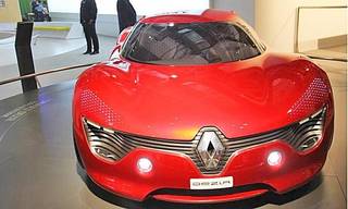 Renault displays its DeZir Concept at the Auto Expo 2012