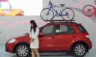 Suzuki exhibits SX4 Sport, SX4 Poise and sporty Swift at its pavilion