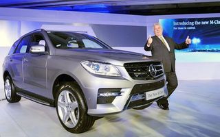 Mercedes Benz ML 350 CDI Bows In Today Mercedes Benz ML 350 CDI Bows In Today
