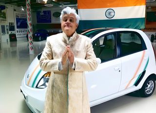American Talk-Show Host Jay Leno Took To Tata Nano American Talk-Show Host Jay Leno Took To Tata Nano