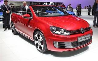 Volkswagen releases fresh photos of the Golf GTI Cabriolet