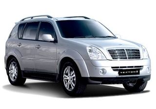 New Ssangyong Rexton W SUV Uncovered at Busan Motor Show 2012