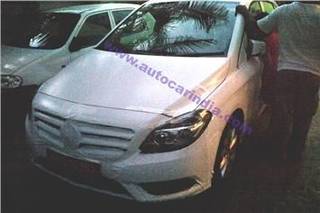 Spy Shots: New Mercedes Benz B Class