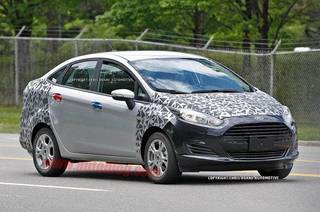 Ford Fiesta 2013 Spy Shots Revealed