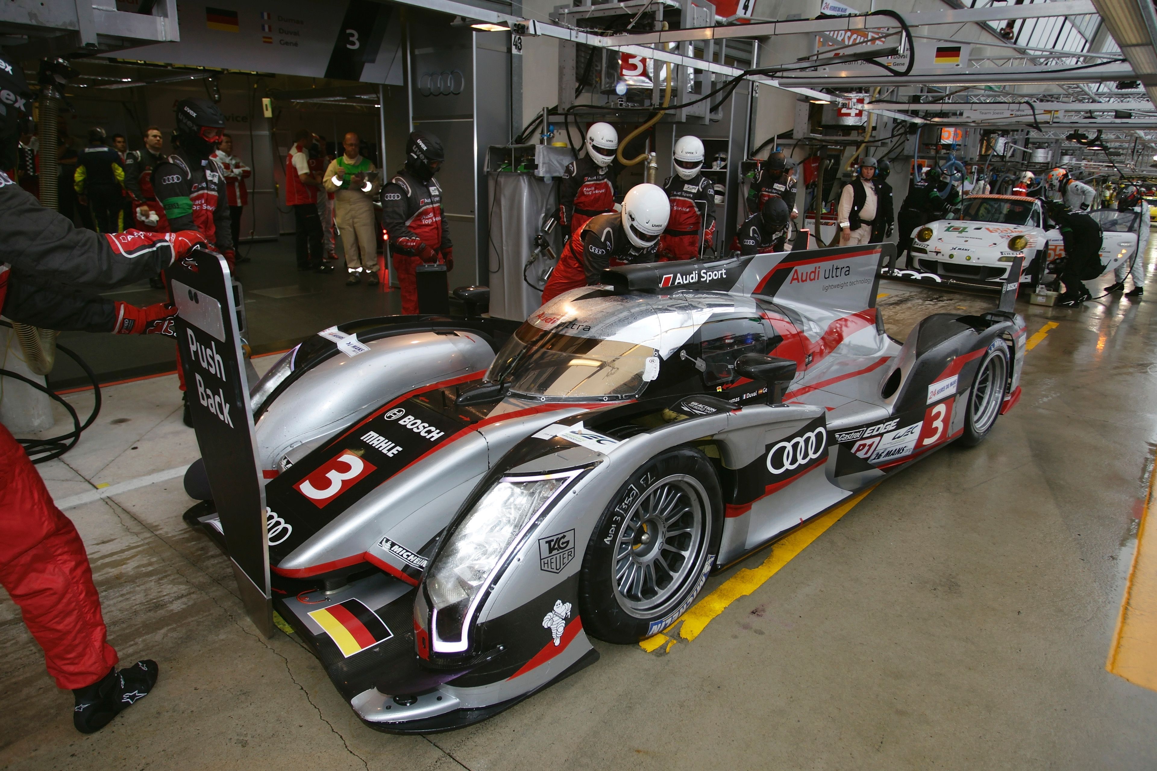 Audi R18 Prototypes bag the Top Positions in LeMans 24 Hour Race ...