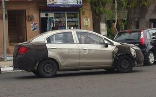 Chevrolet Sail Sedan Caught Testing – Spy Picture