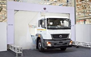 BharatBenz Trucks Commenced Production Event by Rolling a Truck Off the Assembly Line