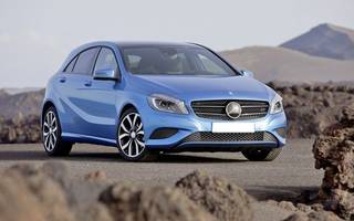 Peep-in for the First Pictures of Mercedes Benz A Class