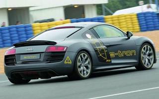 Audi R8 e-tron Sets the Electric Car World Record at Nürburgring