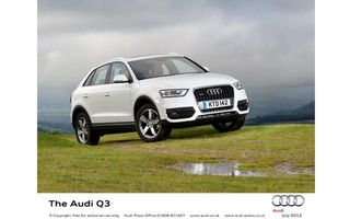 New Audi Q3, The Raining Champion!