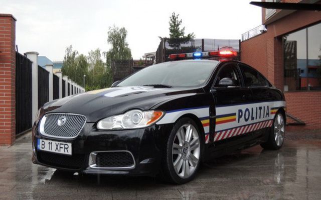 Jaguar XFR for the Romanian Police