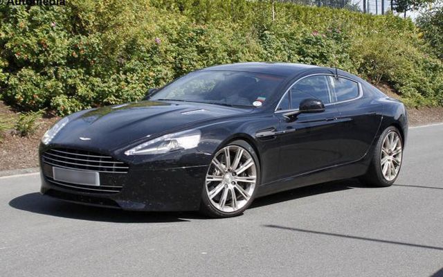 2013 Aston Martin Rapide Caught in Pictures