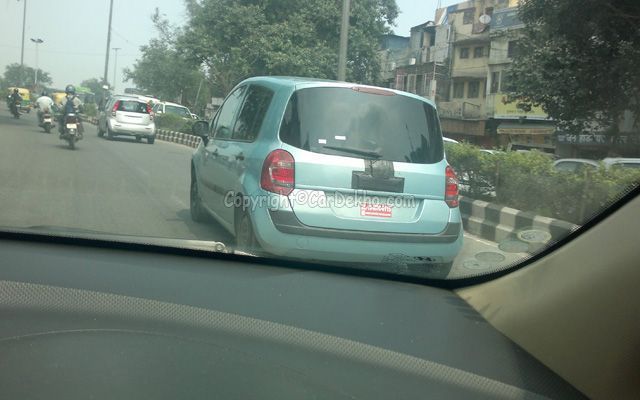 Renault Modus, the Next Hatchack from Renault Spotted in Delhi- Scoop