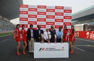 2012 Indian Grand Prix Trophy Unveiled