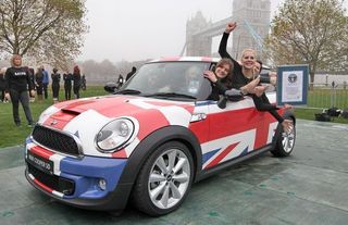Guinness World Record- 28 People in a 2012 Mini