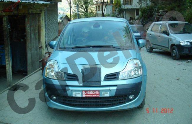Renault to introduce Modus in India? We get some spy pictures