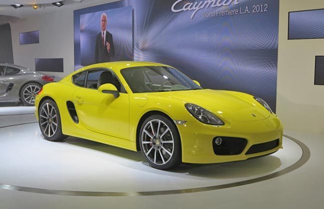 Second Generation Porsche Cayman at LA Show