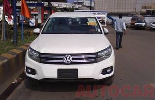 Volkswagen Tiguan Compact SUV Spotted in India