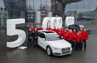Audi Delivers Five Millionth Audi with Quattro Drive System Audi Delivers Five Millionth Audi with Quattro Drive System