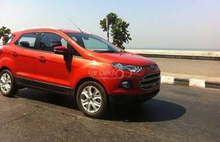 Ford Ecosport caught in South Bombay