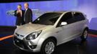 Ford Figo showcased in India