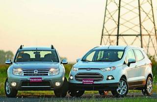 Renault Duster vs Ford Ecosport Renault Duster vs Ford Ecosport