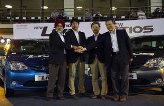 Toyota facelifts the Etios and the Liva Toyota facelifts the Etios and the Liva
