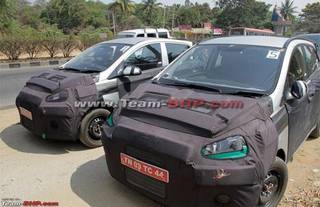 New Hyundai i10 Spotted Testing yet again in India