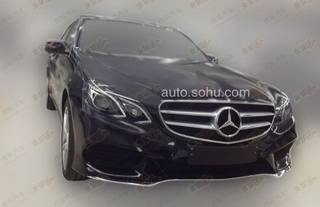The E-Class facelift LWB spotted in China The E-Class facelift LWB spotted in China