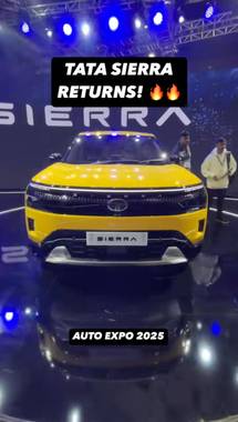 Tata Sierra Wapas Aa gayi! #TataSierra #bharatmobilityexpo