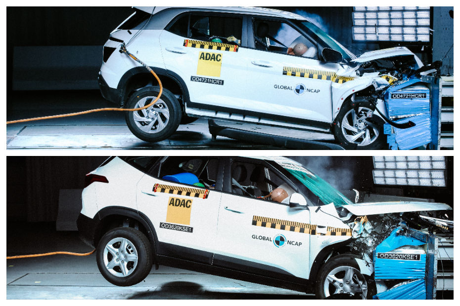 Hyundai Creta Vs Kia Seltos: Crash Test Ratings Compared