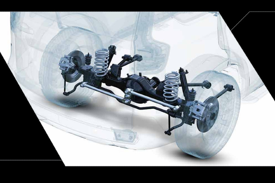 Fivedoor Mahindra Thar Spotted With Same Rear Suspension Setup As The