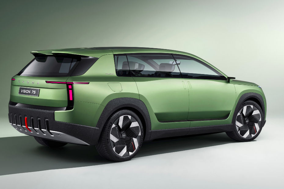 Skoda Vision 7S Rear Skoda Vision 7S Rear