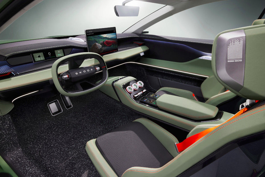 Skoda Vision 7S Interior Skoda Vision 7S Interior