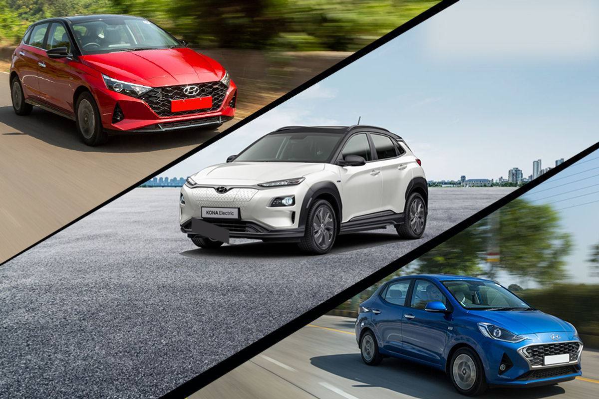 Hyundai i20, Kona Electric and Aura