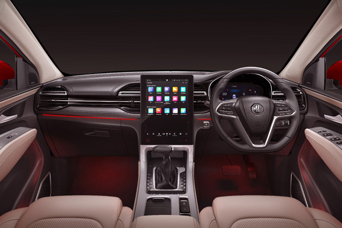 2022 MG Hector interior