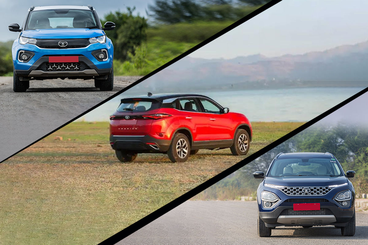 Tata Nexon, Harrier and Safari Tata Nexon, Harrier and Safari