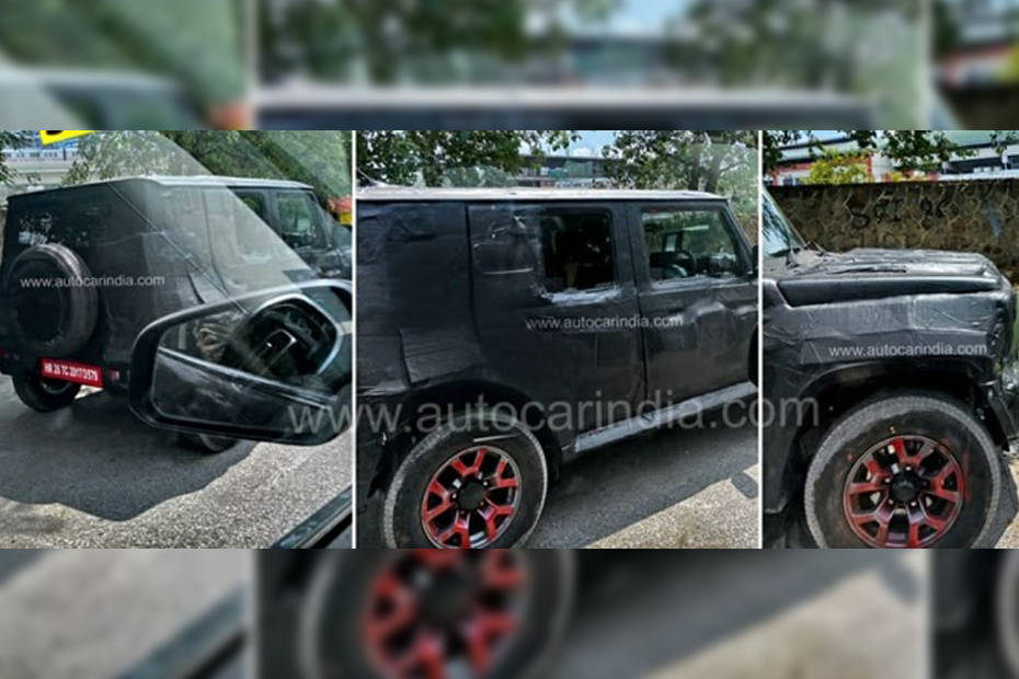 5-door Maruti Suzuki Jimny spied