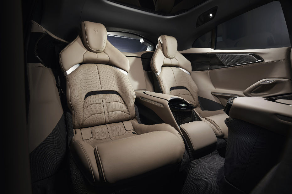 Ferrari Purosangue SUV rear seats