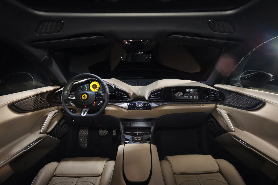 Ferrari Purosangue SUV dashboard