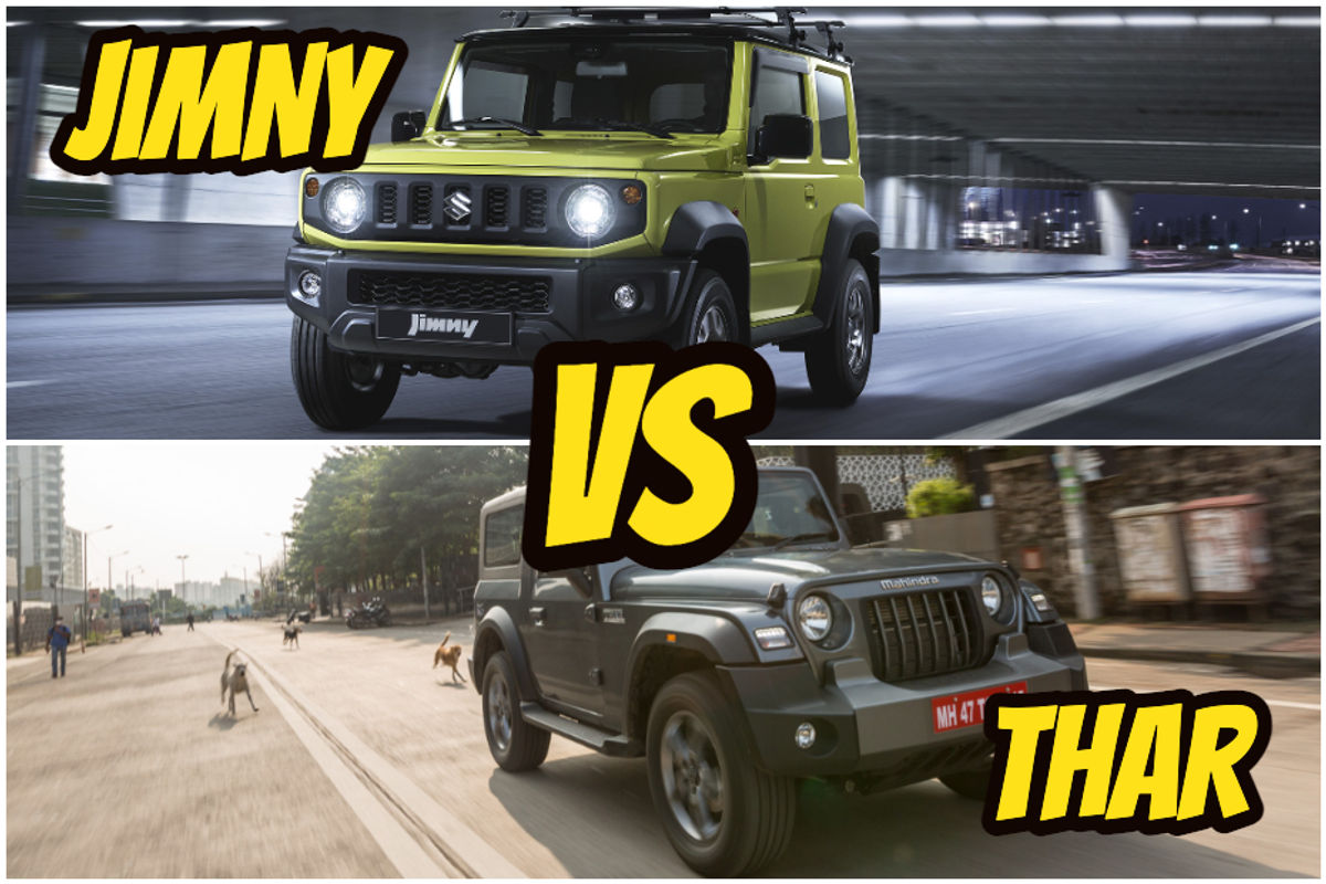 Suzuki Jimny Vs Mahindra Thar