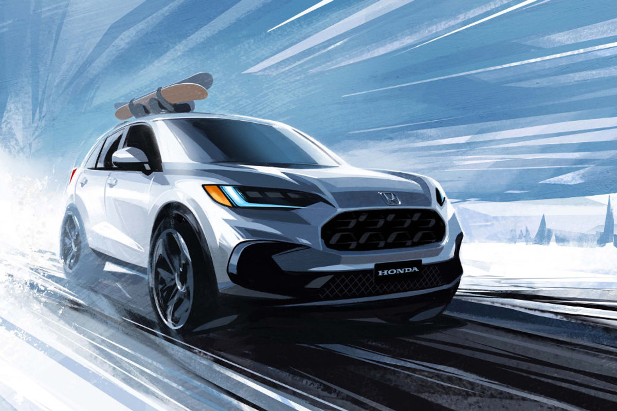 Honda HR-V sketch