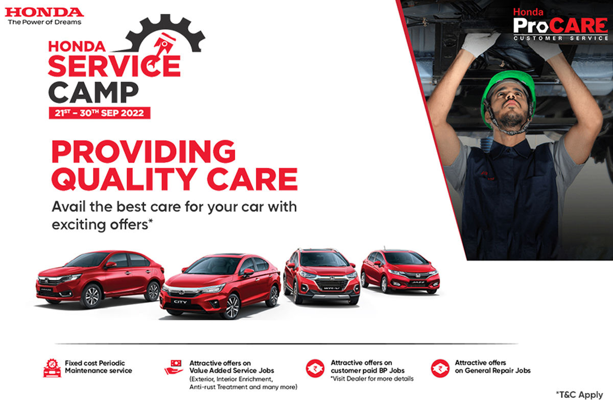 Honda Service Camp Cover Image Honda Service Camp Cover Image