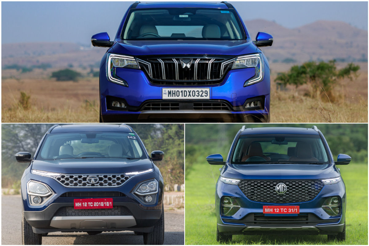 Mahindra XUV700 Vs Tata Safari Vs MG Hector Mahindra XUV700 Vs Tata Safari Vs MG Hector