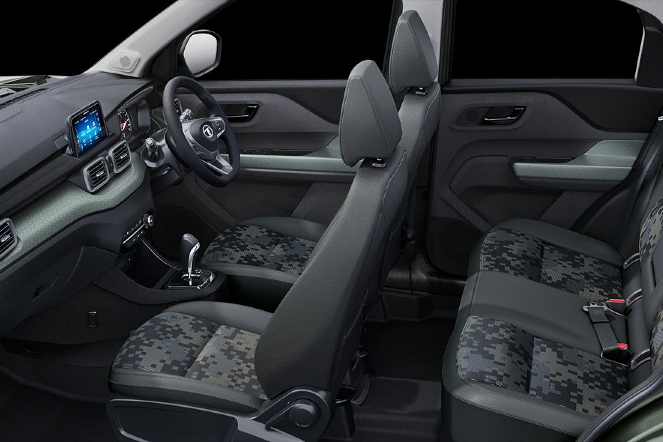 Tata Punch Camo edition cabin Tata Punch Camo edition cabin