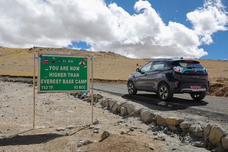 Tata Nexon EV Max Rear Tata Nexon EV Max Rear
