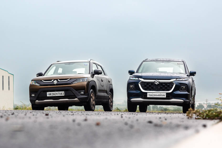 Maruti Brezza and Grand Vitara