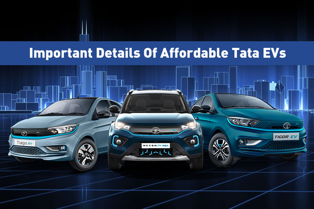 Tata Tiago EV, Nexon EV Max, and Tigor EV